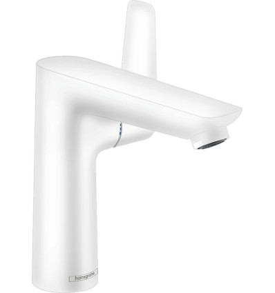 Bateria umywalkowa 150 z korkiem z cięgłem Biały Mat Talis E Hansgrohe (71754700)
