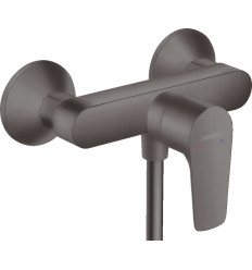 Bateria prysznicowa Talis E czarny chrom szczotkowany Hansgrohe (71760340)