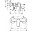 Bateria prysznicowa Talis E czarny chrom szczotkowany Hansgrohe (71760340)