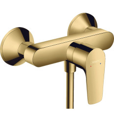 Bateria prysznicowa Talis E złoty optyczny polerowany Hansgrohe (71760990)
