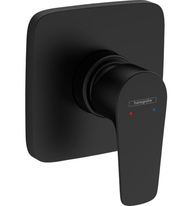 Bateria prysznicowa podtynkowa Czarny Mat Talis E Hansgrohe (71764670)
