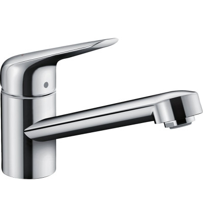 Jednouchwytowa bateria kuchenna 100, CoolStart, EcoSelection, 1jet Chrom Focus M42 Hansgrohe (71809000)