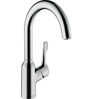Jednouchwytowa bateria kuchenna 220, EcoSmart, 1jet Chrom Focus M43 Hansgrohe (71812000)