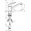 Bateria kuchenna 120 LowPressure Chrom Logis M31 Hansgrohe (71831000)