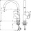 Bateria kuchenna 210 Vernis Blend chrom Hansgrohe (71870000)