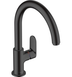 Bateria kuchenna 210 Vernis Blend czarny mat Hansgrohe (71870670)