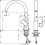 Bateria kuchenna 210 Vernis Shape chrom Hansgrohe (71871000)