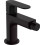 Bateria bidetowa z korkiem z cięgłem Czarny Matowy Rebris S Hansgrohe (72210670)