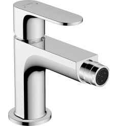 Bateria bidetowa z metalowym korkiem z cięgłem Chrom Rebris S Hansgrohe (72212000)