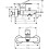 Bateria wannowa, natynkowa Chrom Rebris S Hansgrohe (72440000)