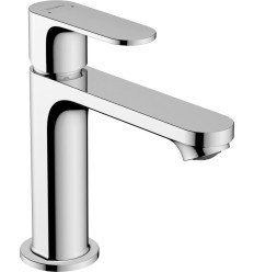 Bateria umywalkowa 110 z korkiem z cięgłem Chrom Rebris S Hansgrohe (72517000)