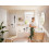 Bateria umywalkowa 110 z korkiem z cięgłem Czarny Matowy Rebris S Hansgrohe (72517670)