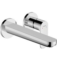 Bateria umywalkowa z wylewką 20 cm podtynkowa Chrom Rebris S Hansgrohe (72528000)