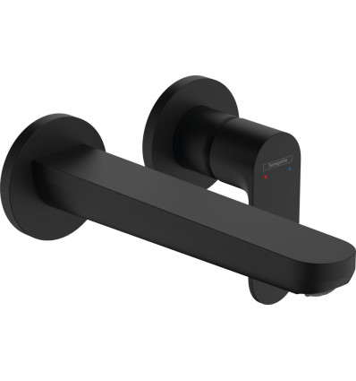 Bateria umywalkowa podtynkowa Rebris S czarny mat Hansgrohe (72528670)