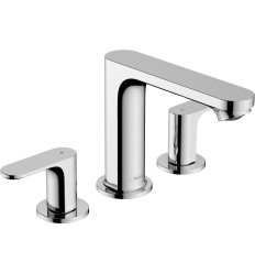 Bateria umywalkowa 110 z korkiem z cięgłem Chrom Rebris S Hansgrohe (72530000)