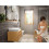 Bateria umywalkowa 210 z obrotową wylewką i korkiem z cięgłem Chrom Rebris E Hansgrohe (72576000)