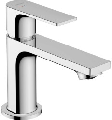 Bateria umywalkowa 80 CoolStart z metalowym korkiem z cięgłem Chrom Rebris E Hansgrohe (72585000)