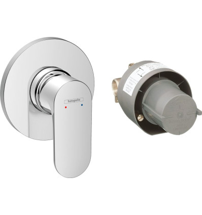 Zestaw prysznicowy, podtynkowy Chrom Rebris S Hansgrohe (72648000)