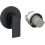 Zestaw prysznicowy podtynkowy Czarny Mat Rebris E Hansgrohe (72658670)