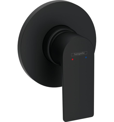 Bateria prysznicowa podtynkowa Czarny Mat Rebris E Hansgrohe (72659670)