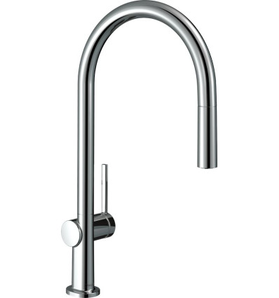 Bateria kuchenna 210 z wyciąganą wylewką Chrom Talis M54 Hansgrohe (72803000)