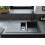 Bateria kuchenna 210 z wyciąganą wylewką Czarny Mat Talis M54 Hansgrohe (72803670)