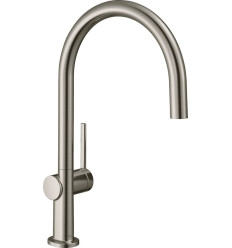 Bateria kuchenna 220 Stal Szlachetna Finish Talis M54 Hansgrohe (72804800)