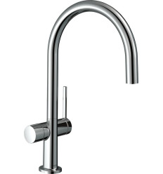 Bateria kuchenna 220 z zaworem do zmywarki Chrom Talis M54 Hansgrohe (72805000)