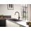 Bateria kuchenna 220 z zaworem do zmywarki Czarny Mat Talis M54 Hansgrohe (72805670)