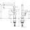 Bateria kuchenna 270 Stal Szlachetna Finish Talis M54 Hansgrohe (72840800)