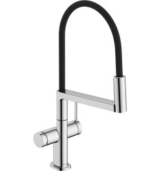 Bateria kuchenna Semi-Pro Chrom Talis Select M54 PowderSpray Hansgrohe (72861000)