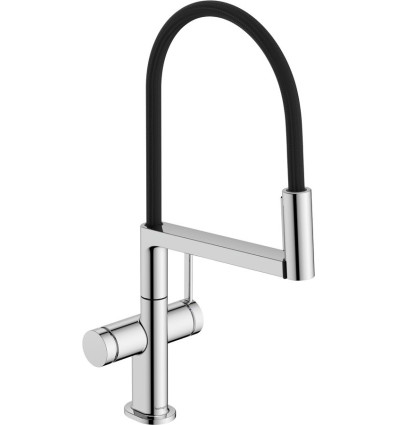 Bateria kuchenna Semi-Pro Chrom Talis Select M54 PowderSpray Hansgrohe (72861000)