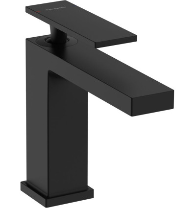 Bateria umywalkowa 110 EcoSmart+ Czarny Mat Tecturis E Hansgrohe (73011670)