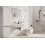 Bateria umywalkowa 3-otworowa z korkiem Push-Open Czarny Mat Tecturis E Hansgrohe (73030670)