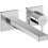Bateria umywalkowa EcoSmart+ z wylewką 22,5 cm podtynkowa Chrom Tecturis E Hansgrohe (73051000)