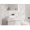 Bateria umywalkowa EcoSmart+ z wylewką 22,5 cm podtynkowa Czarny Mat Tecturis E Hansgrohe (73051670)