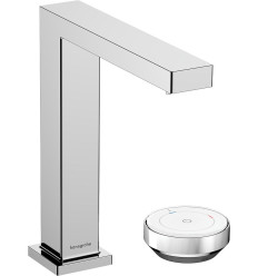 Bateria umywalkowa 150 CoolStart z niezamykanym korkiem Chrom Tecturis E Hansgrohe (73053000)