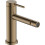 Bateria bidetowa z korkiem z cięgłem Brąz Szczotkowany Tecturis S Hansgrohe (73201140)
