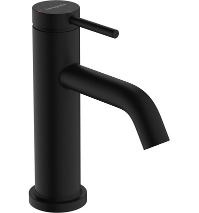 Bateria umywalkowa 80 Czarny Matowy Tecturis S Hansgrohe (73301670)