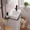 Bateria umywalkowa 80 Czarny Matowy Tecturis S Hansgrohe (73301670)