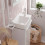 Bateria umywalkowa 80 Biały Matowy Tecturis S Hansgrohe (73301700)