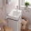 Bateria umywalkowa z korkiem z cięgłem Chrom Tecturis S Hansgrohe (73302000)