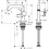 Bateria umywalkowa Chrom Tecturis S Hansgrohe (73321000)