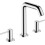 Bateria umywalkowa 3-otworowa z korkiem Chrom Tecturis S Hansgrohe (73330000)