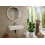 3-otworowa bateria umywalkowa 150 EcoSmart+ z kompletem odpływowym Push-Open Czarny Matowy Tecturis S Hansgrohe (73330670)