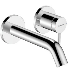 Bateria umywalkowa z wylewką 16,5 cm, ścienna, podtynkowa Chrom Tecturis S Hansgrohe (73350000)
