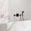 Wylewka wannowa Czarny Matowy Tecturis E Hansgrohe (73410670)