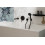 Wylewka wannowa Czarny Matowy Tecturis S Hansgrohe (73411670)