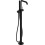 Bateria wannowa, wolnostojąca Czarny Matowy Tecturis S Hansgrohe (73440670)
