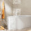 Bateria wannowa, wolnostojąca Biały Matowy Tecturis S Hansgrohe (73440700)